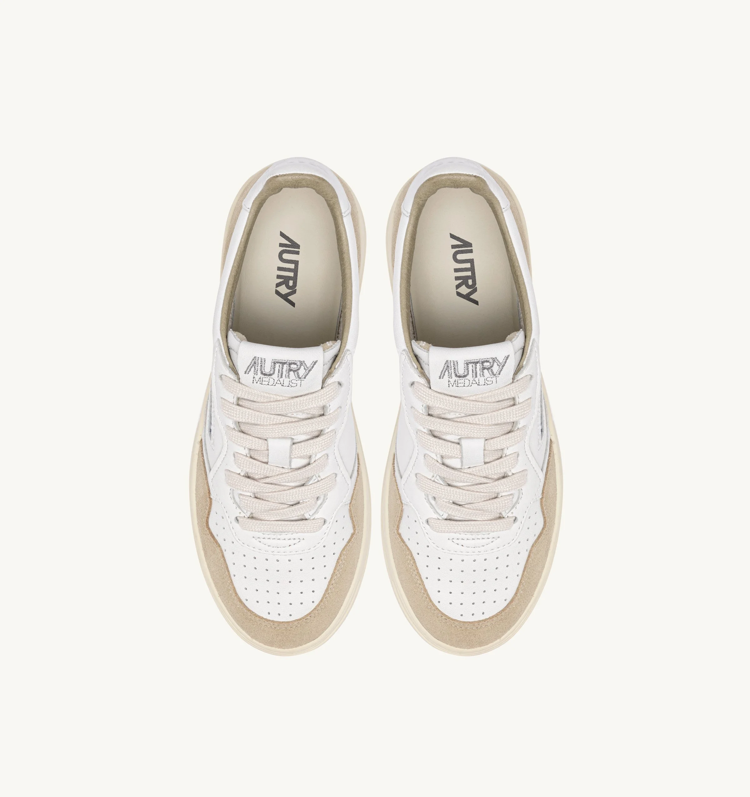 Autry - Low Suede Medalist GS44 - White Sponge