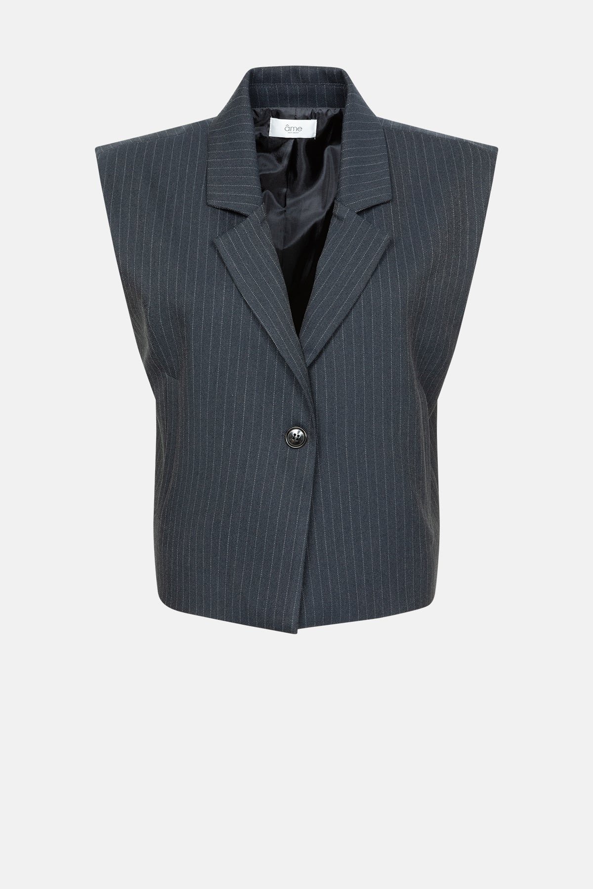 Âme - Marie Striped Vest - Marine