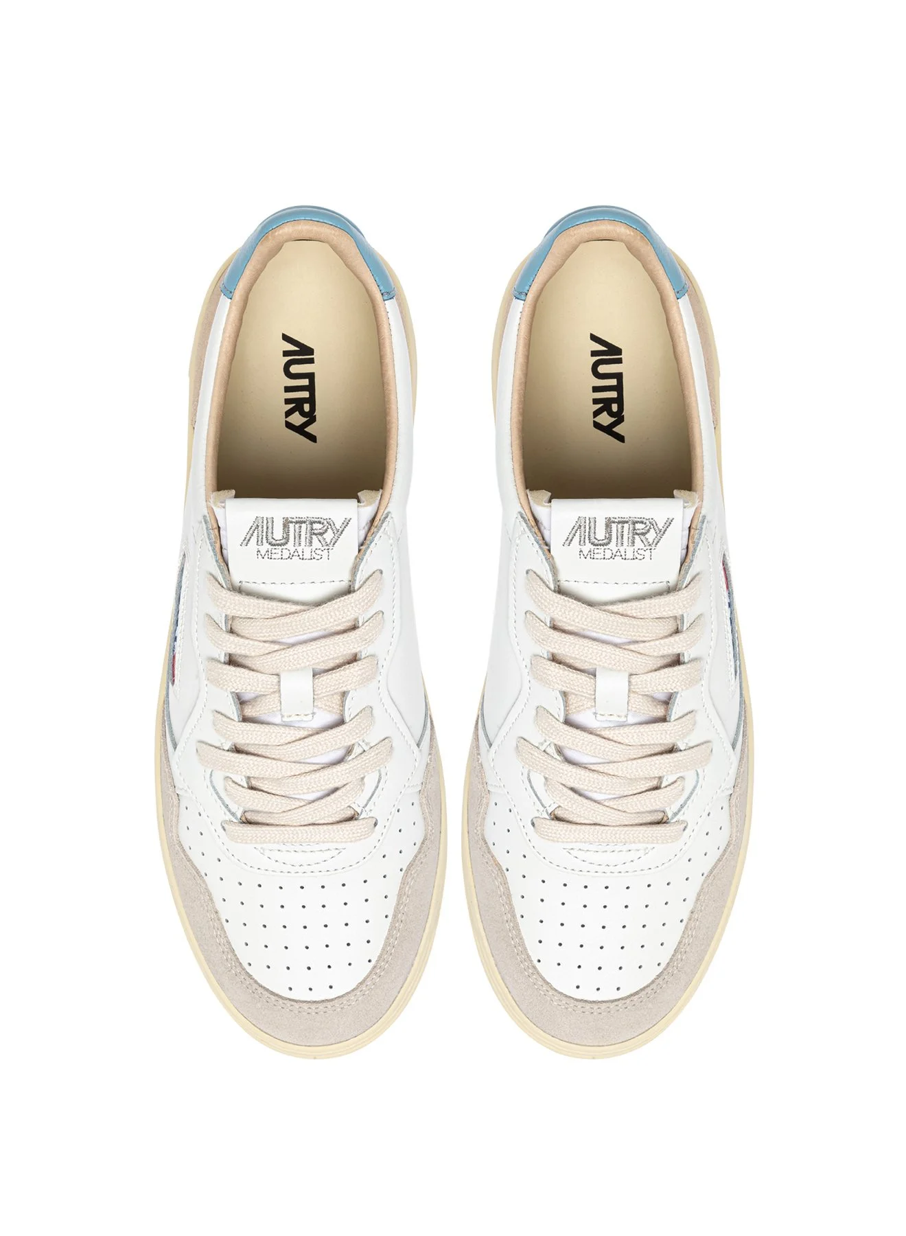 Autry - Low Suede Medalist LS12 - Pelican