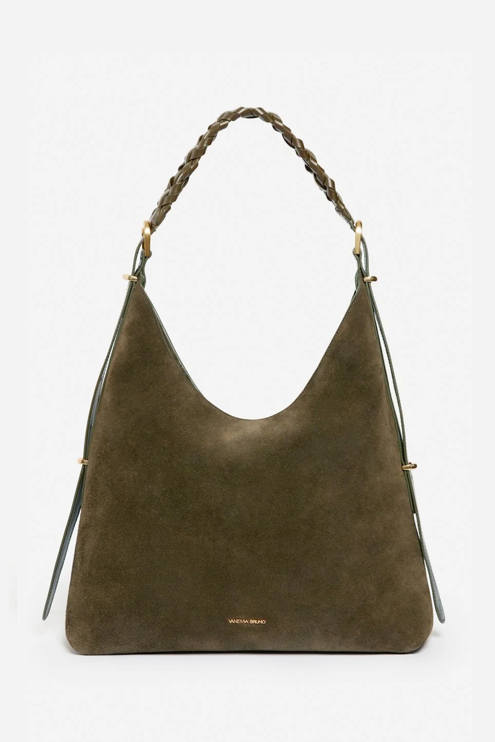 Vanessa Bruno - Grand Sac Hobo Jess  Nubuck - Kaki