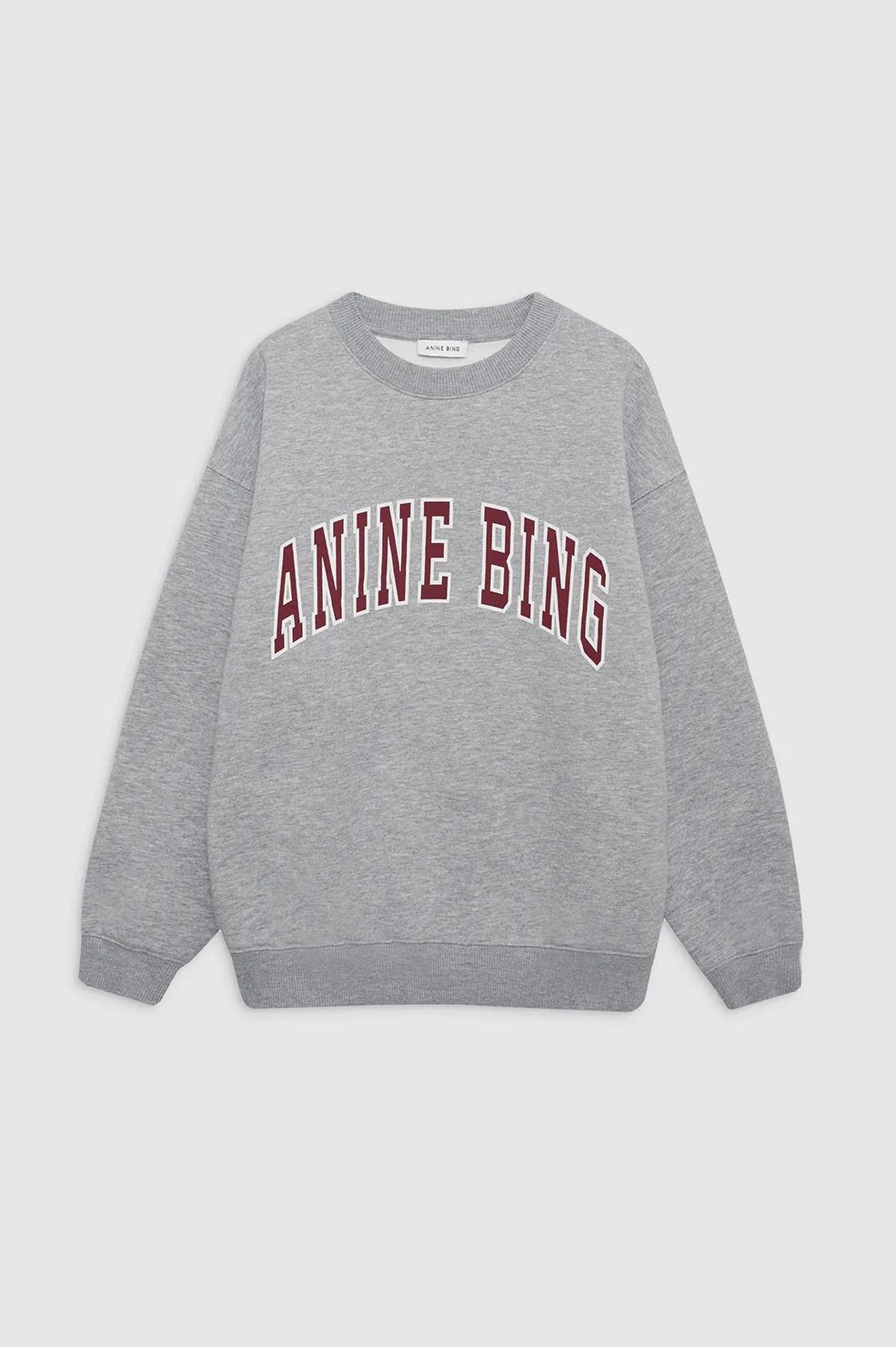 Anine Bing - Spencer Sweat - Medium Heather Grey