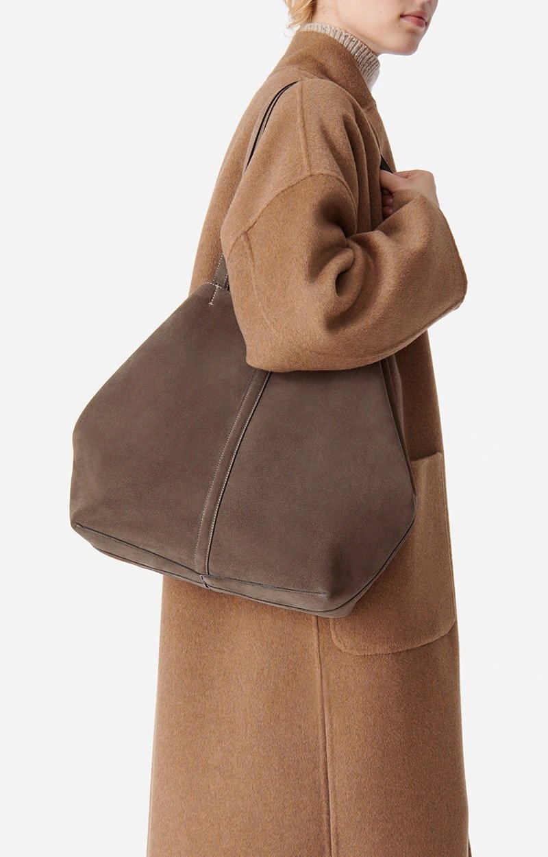 Vanessa Bruno - Grand Cabas Daily Velours - Taupe