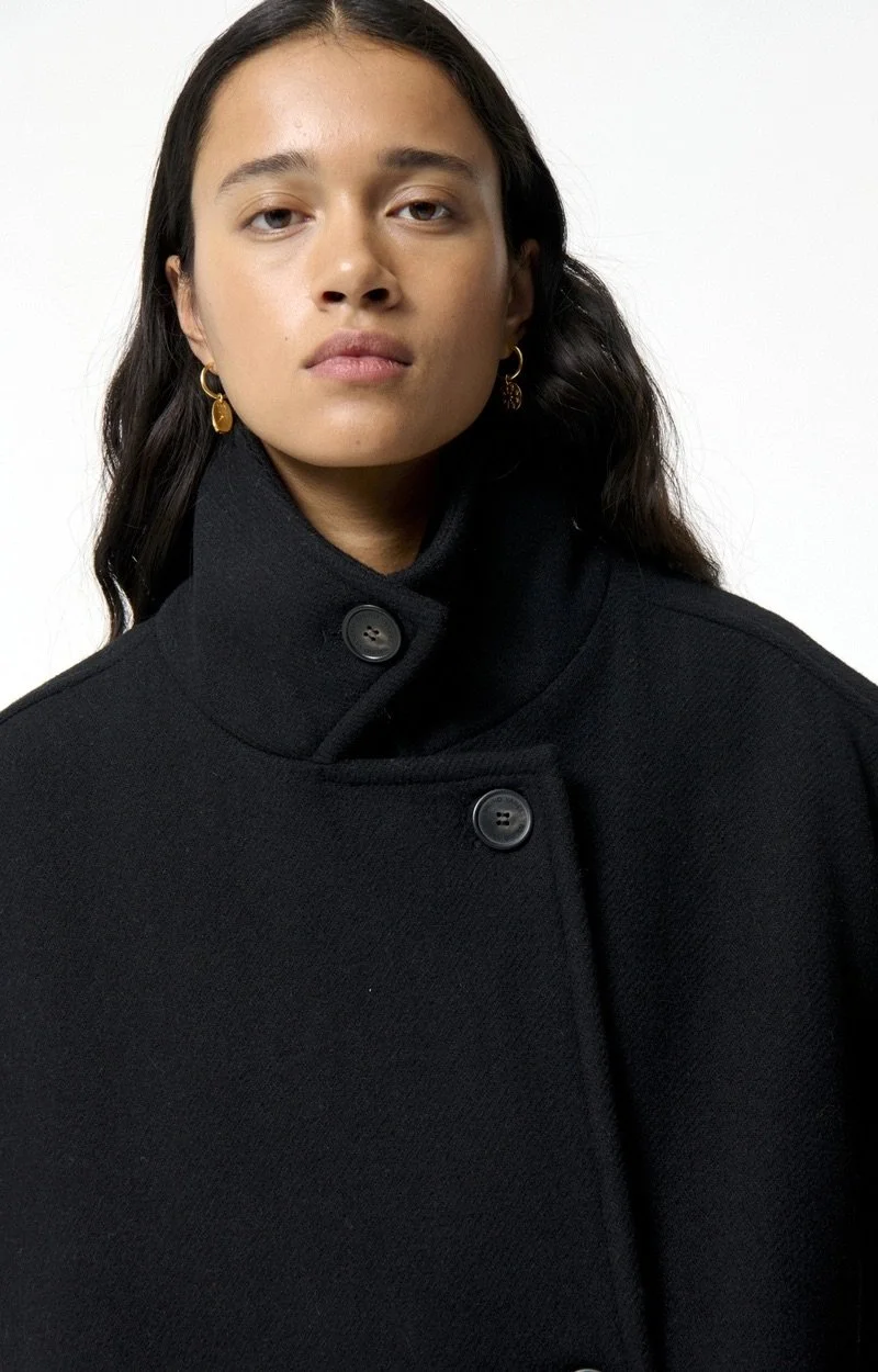 Vanessa Bruno - Manteau Flo - Noir