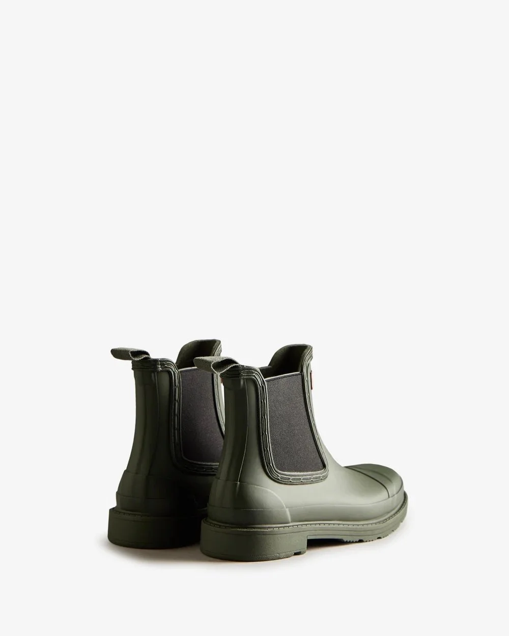 Hunter - Insulated Element Chelsea Boot - D. Olive