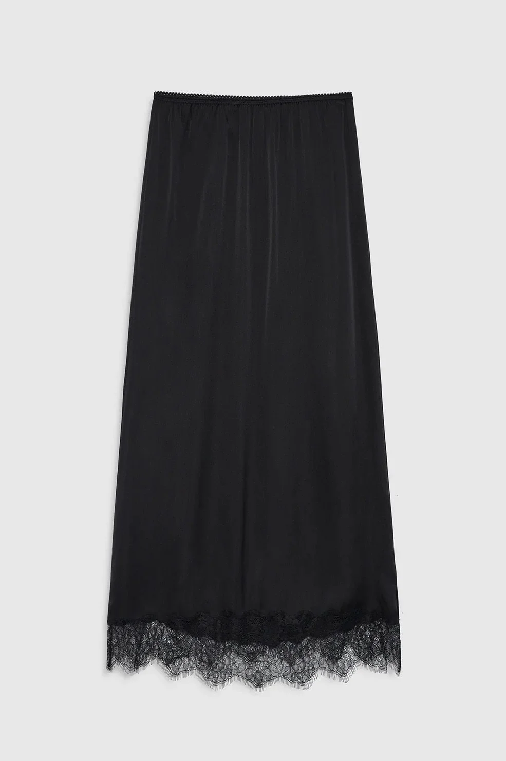 Anine Bing - Shelby Silk Skirt - Black
