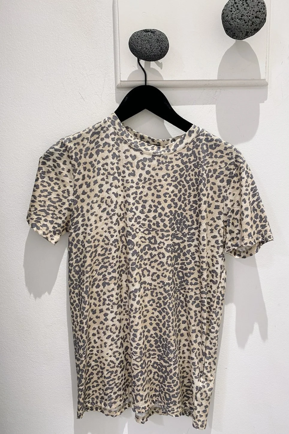 Ragdoll - Easy Vintage Tee - Beige Leo