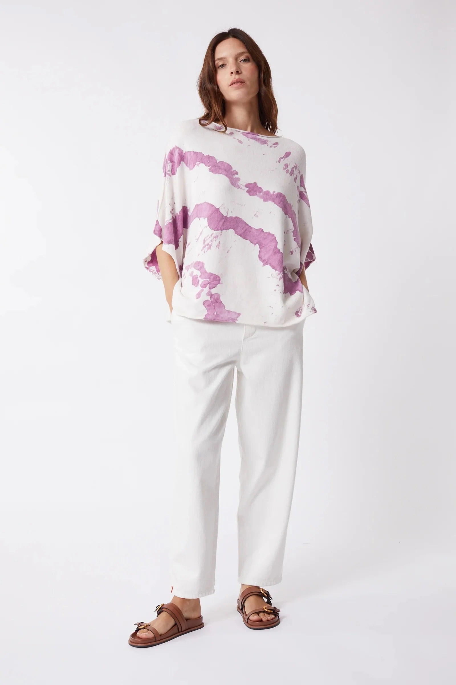 Maevy - Pantalon Victoria Boule - Off White