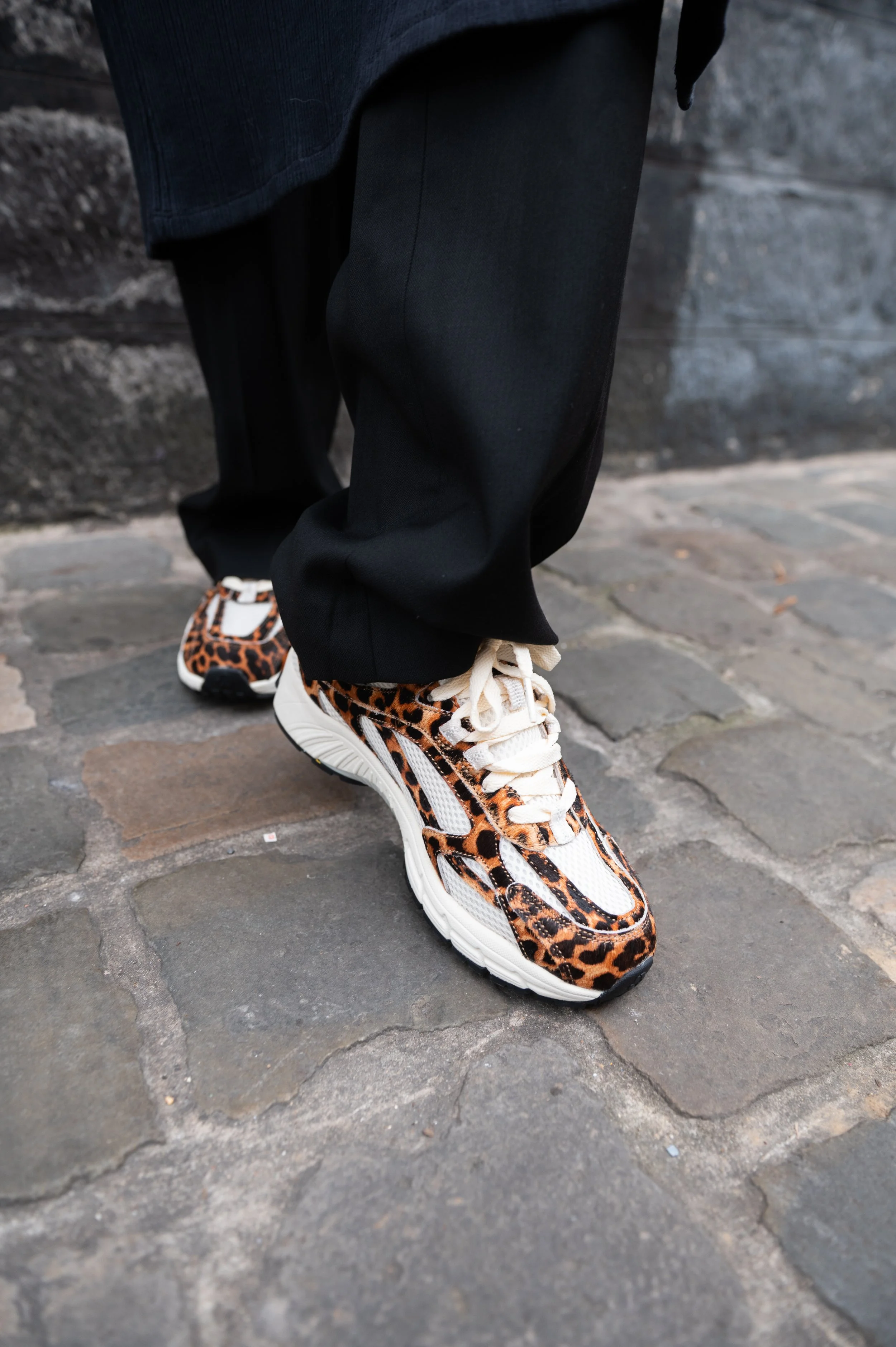 Mercer - Re-Run Off White - Leopard