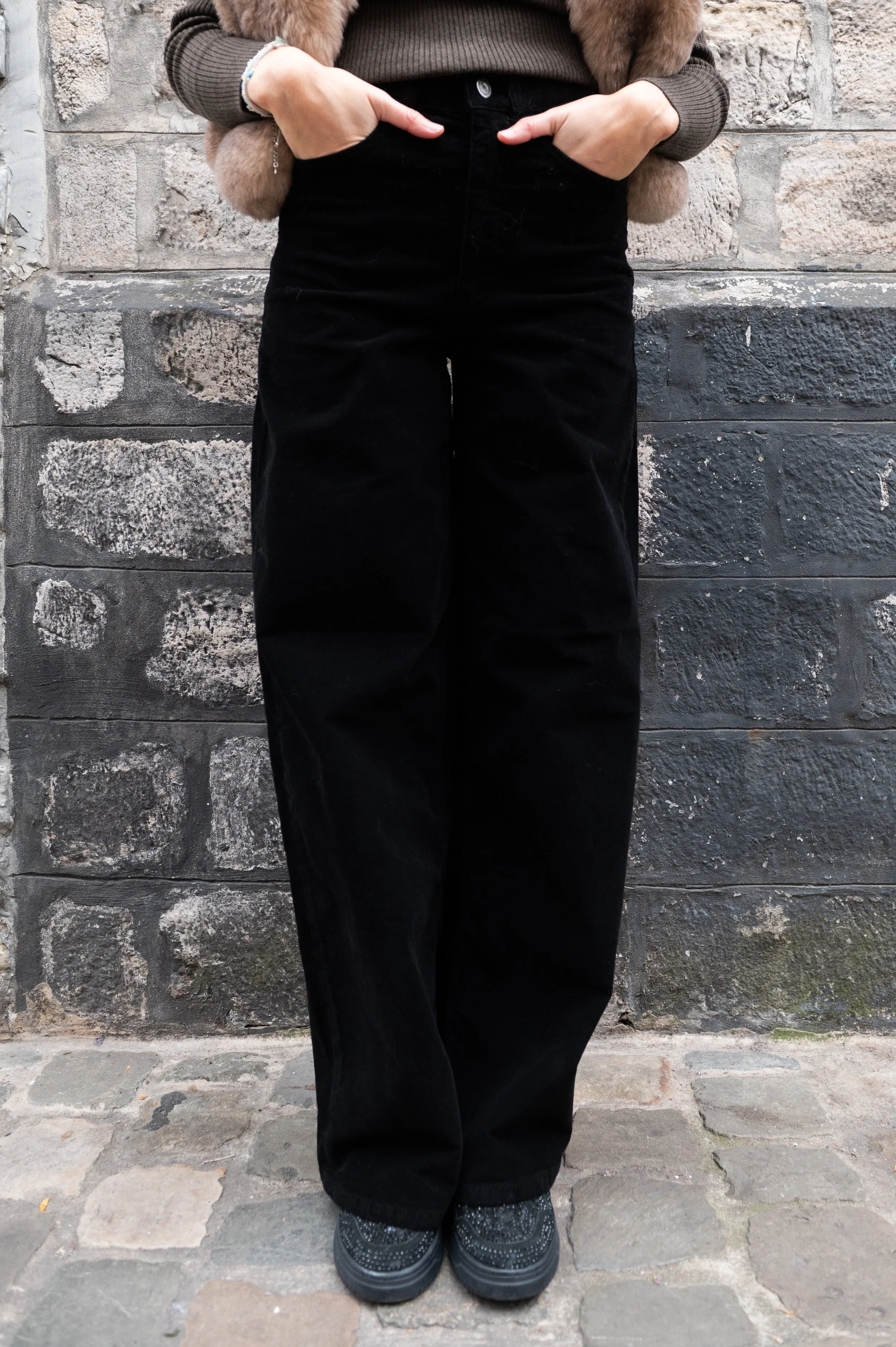 Vanessa Bruno - Bilbao Pantalon Boyfriend - Black