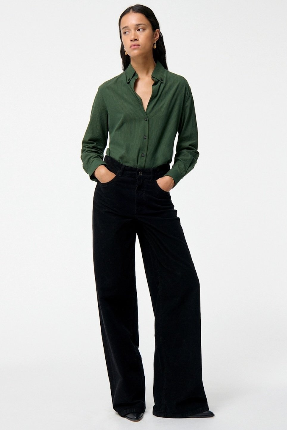 Vanessa Bruno - Bilbao Pantalon Boyfriend - Black