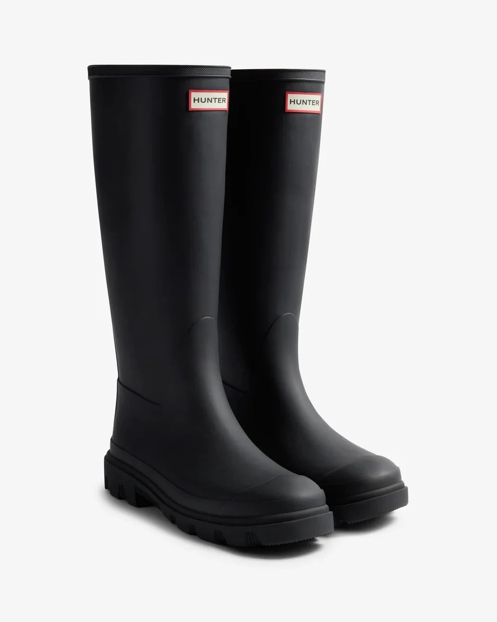 Hunter - Unisex DownPour Tall  Boot - Black