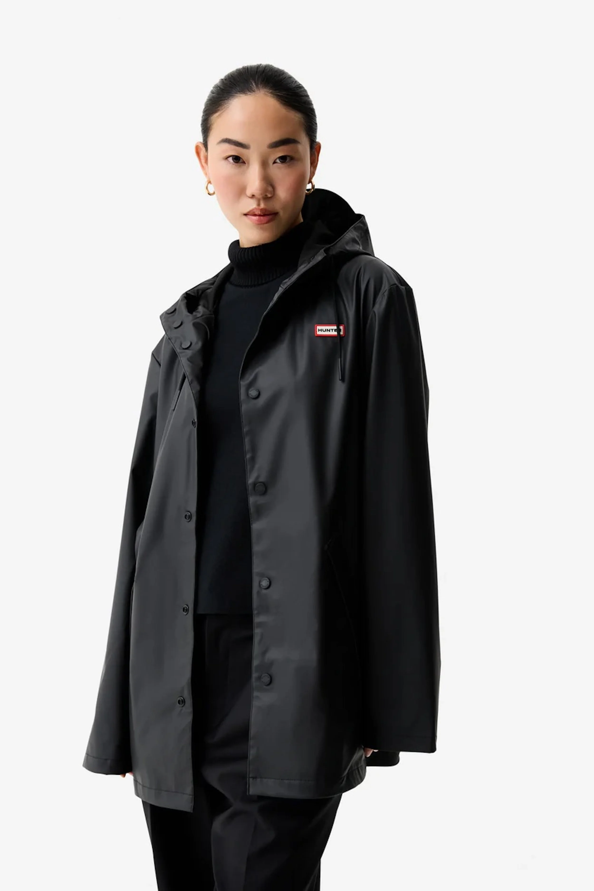 Hunter - Izzy Hooded Jacket - Black