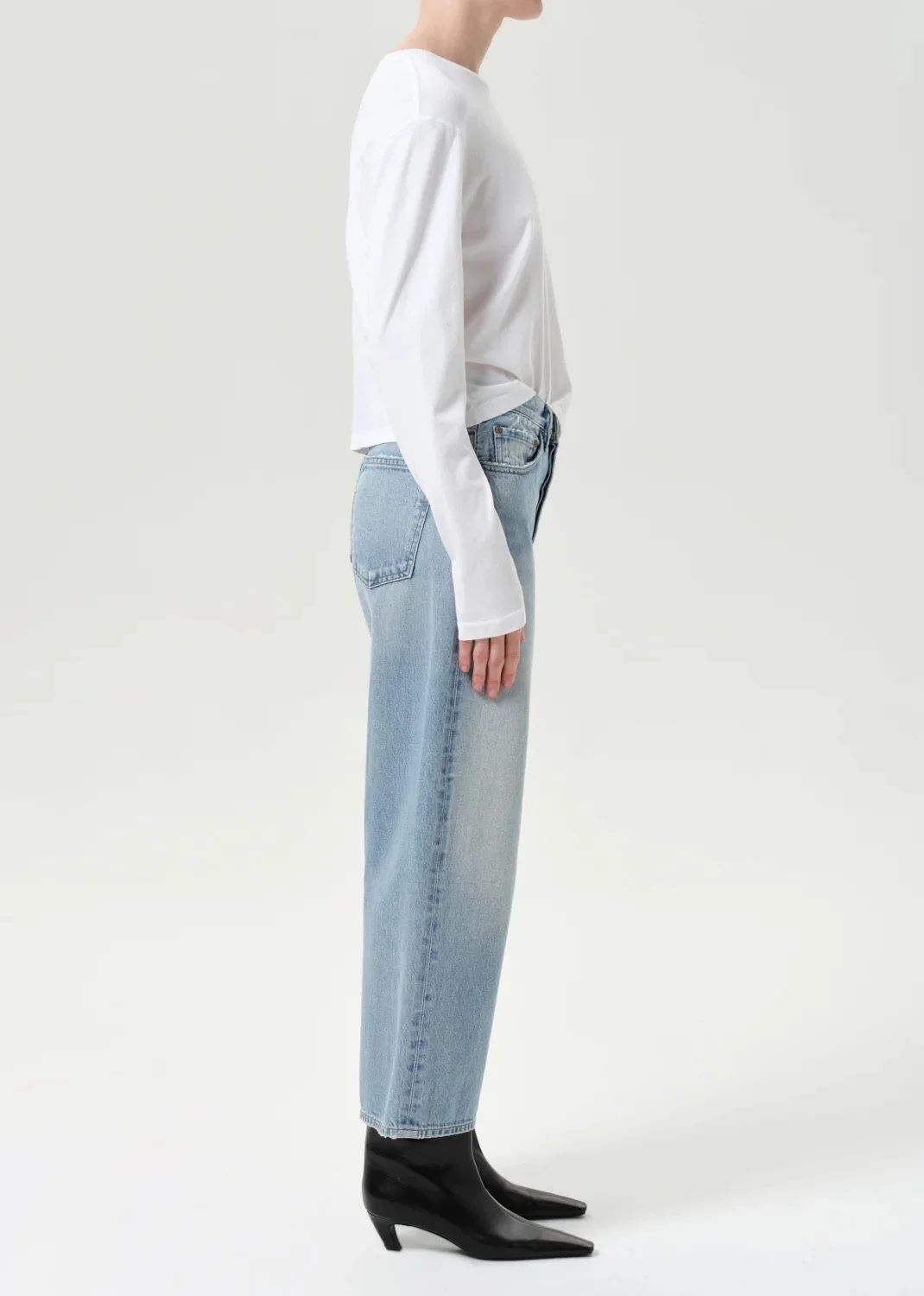 Agolde - Arc Jean Loose Wide Crop - In Orten