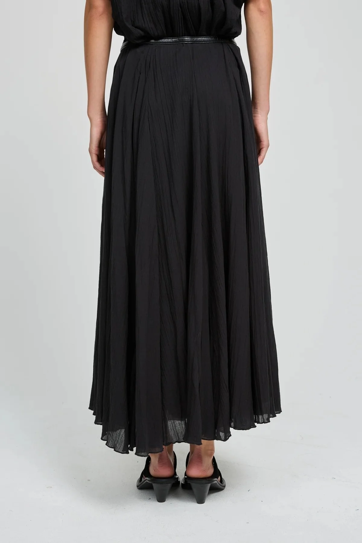 Laurence Bras - Jupe Longue Belle - Black