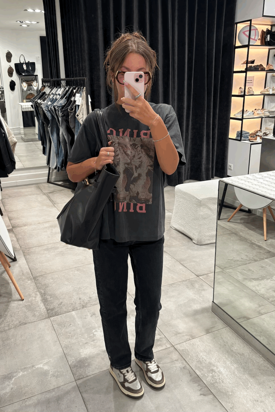 Anine Bing - Kate Jean - Vintage Black