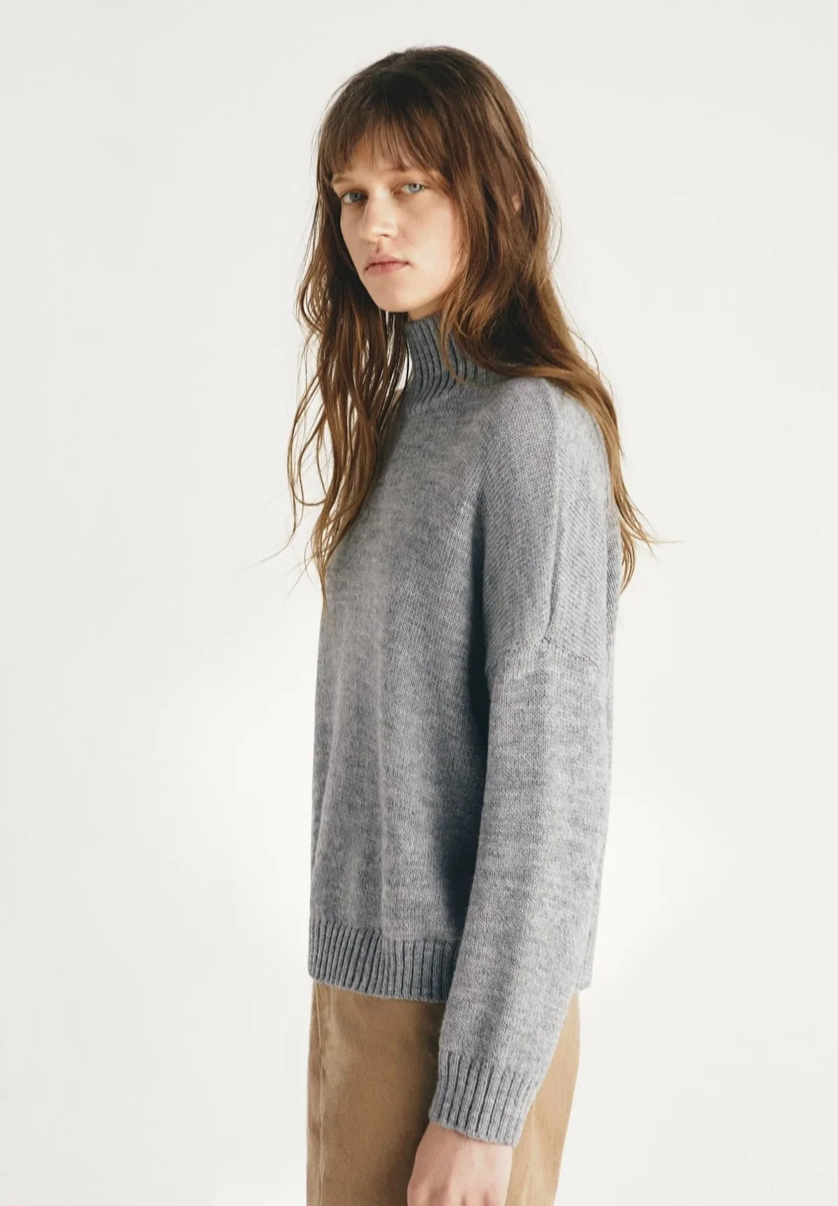 Masscob - Duncan TNeck Knit - Grey