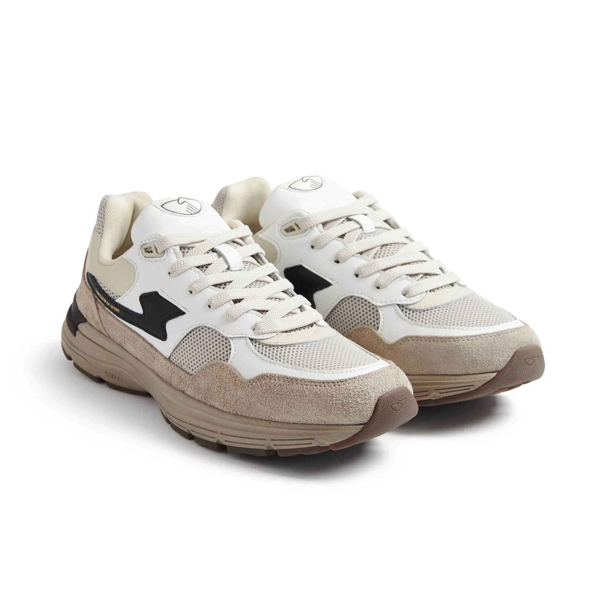 Stepney - Amiel S-Strike Suede Mix - Slv Smk