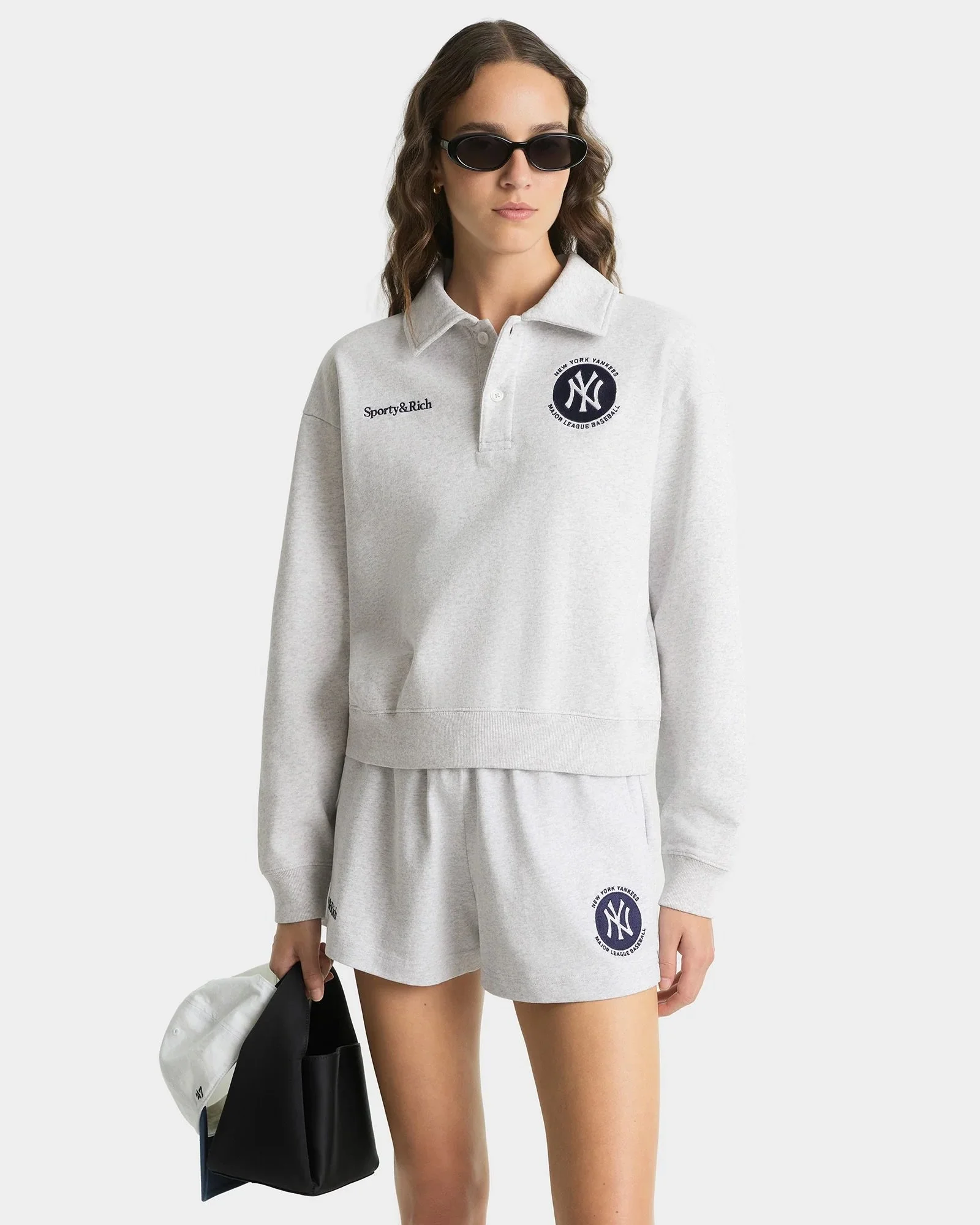 Sporty&Rich - Major League Polo - Heather Grey