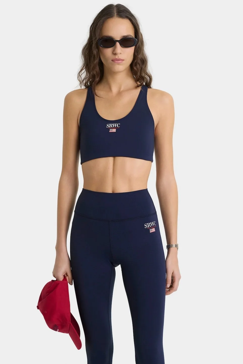 Sporty&Rich - Nautical Sport Bra - Dark Navy