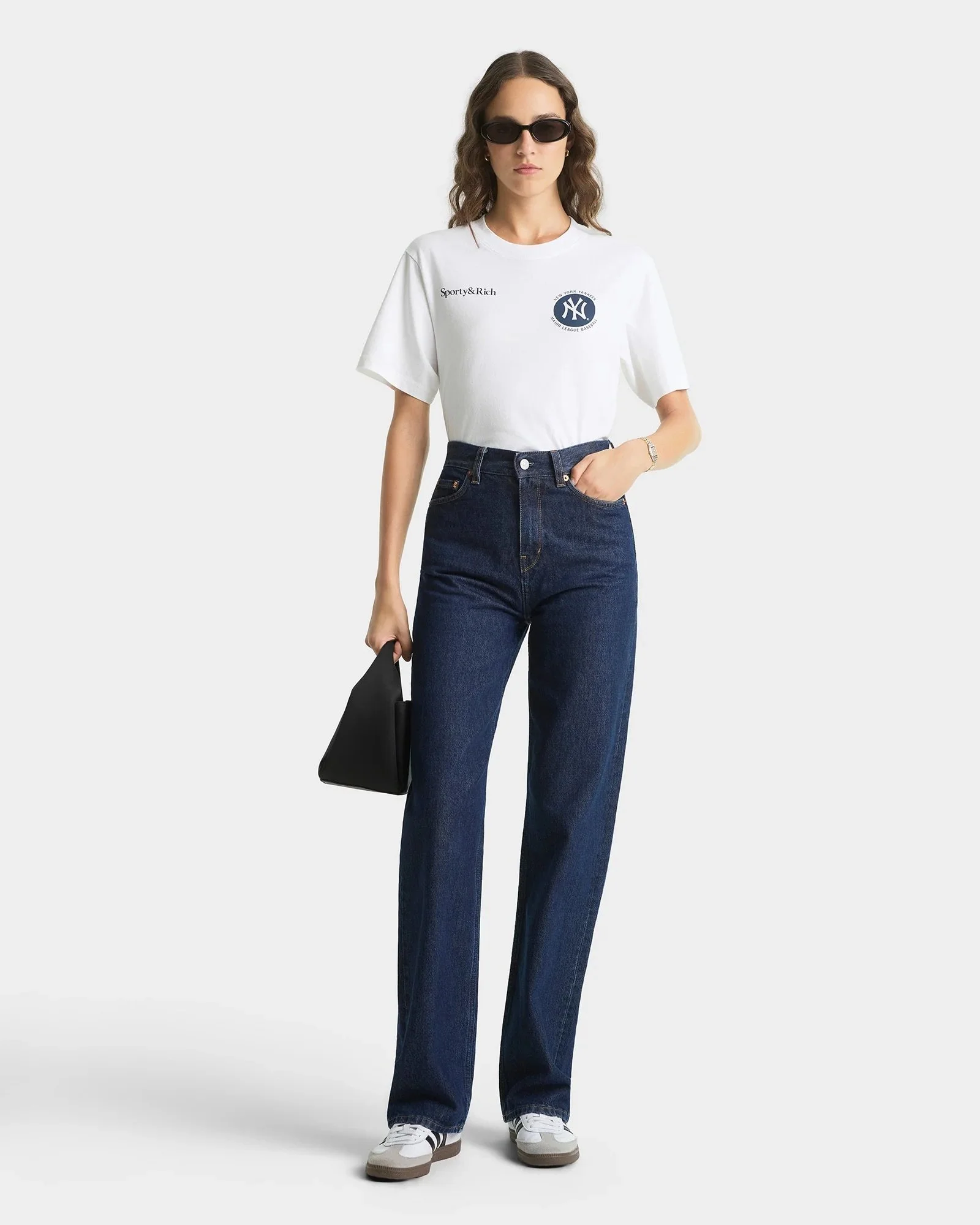 Sporty&Rich - Major League Tee - White