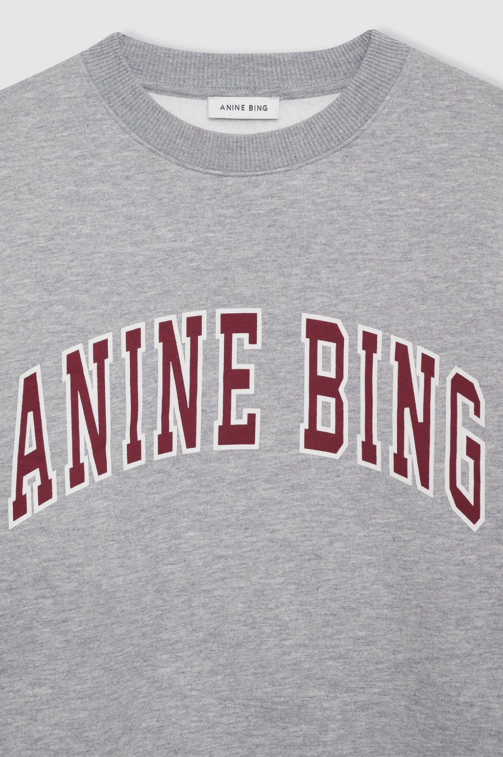 Anine Bing - Spencer Sweat - Medium Heather Grey