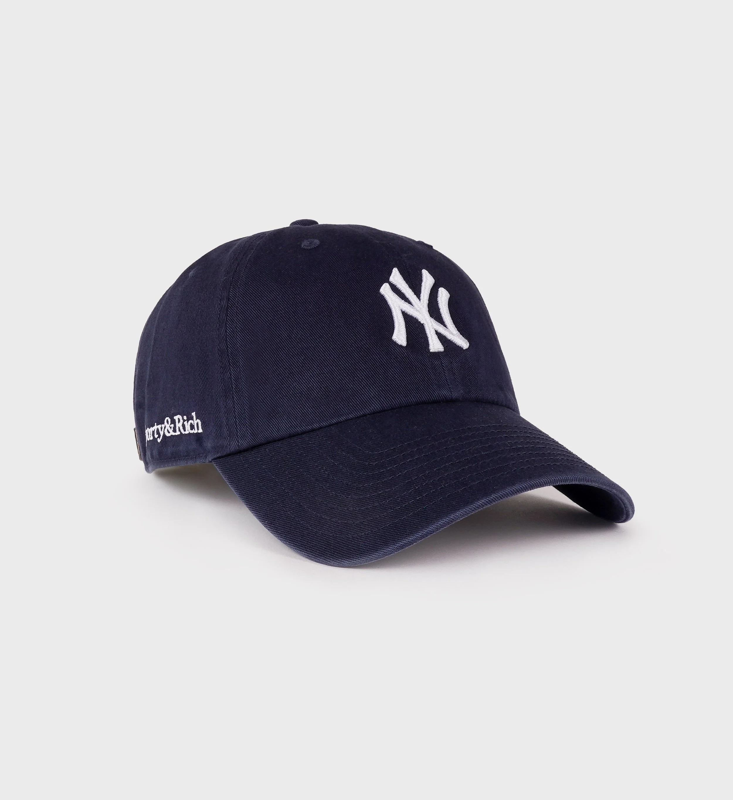 Sporty&Rich - Yankees Serif Hat - Dark Navy