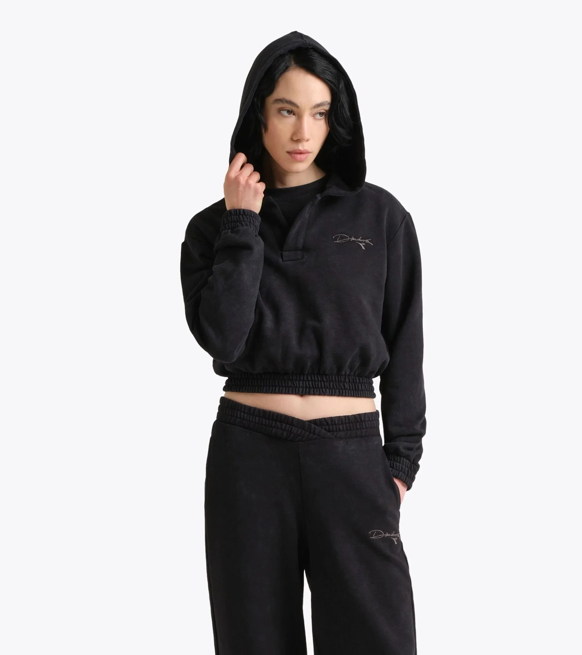 Diadora - L. Hoodie Avenue Lab - Black