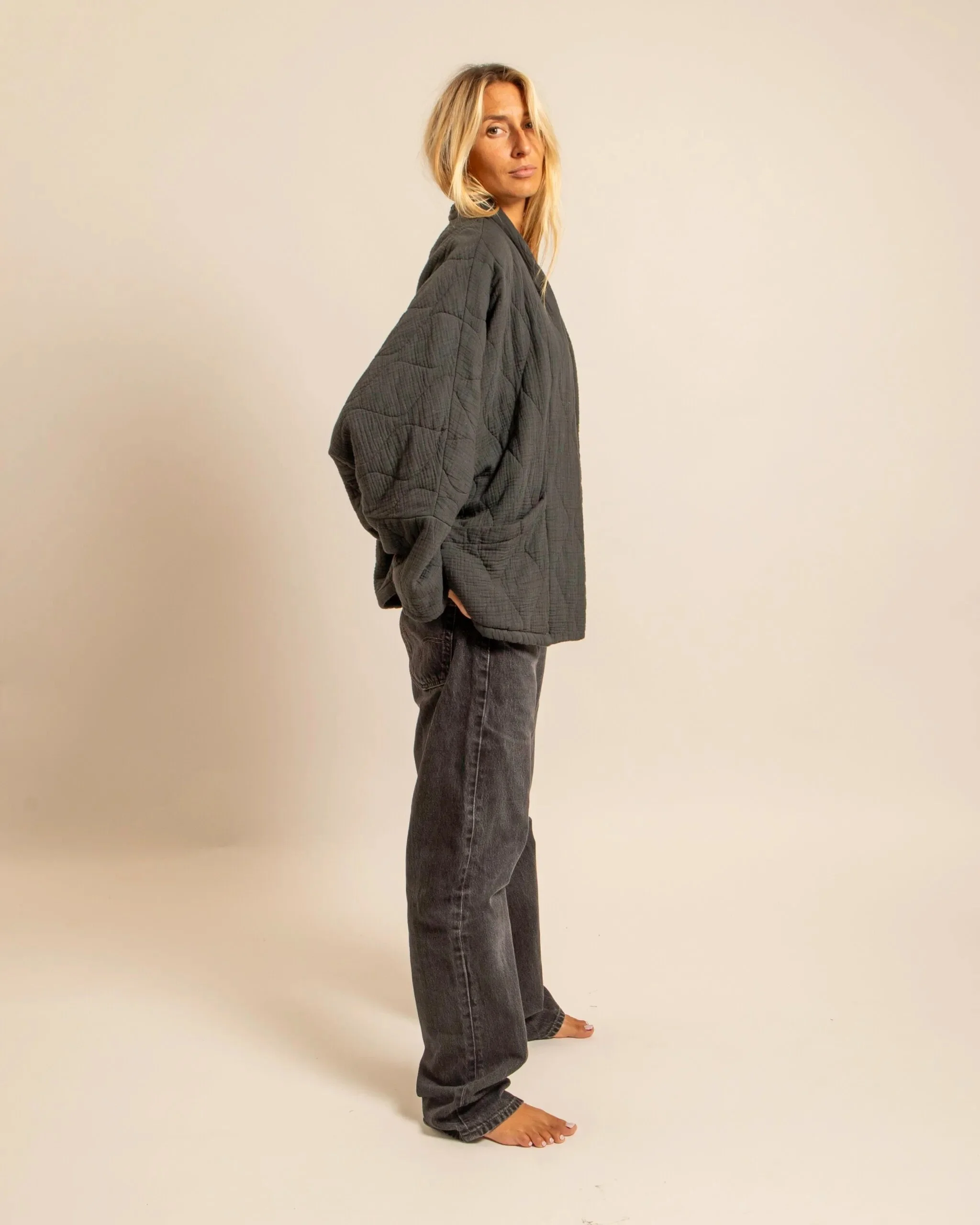 AOKYANOS - Kimono Chicago - Anthracite