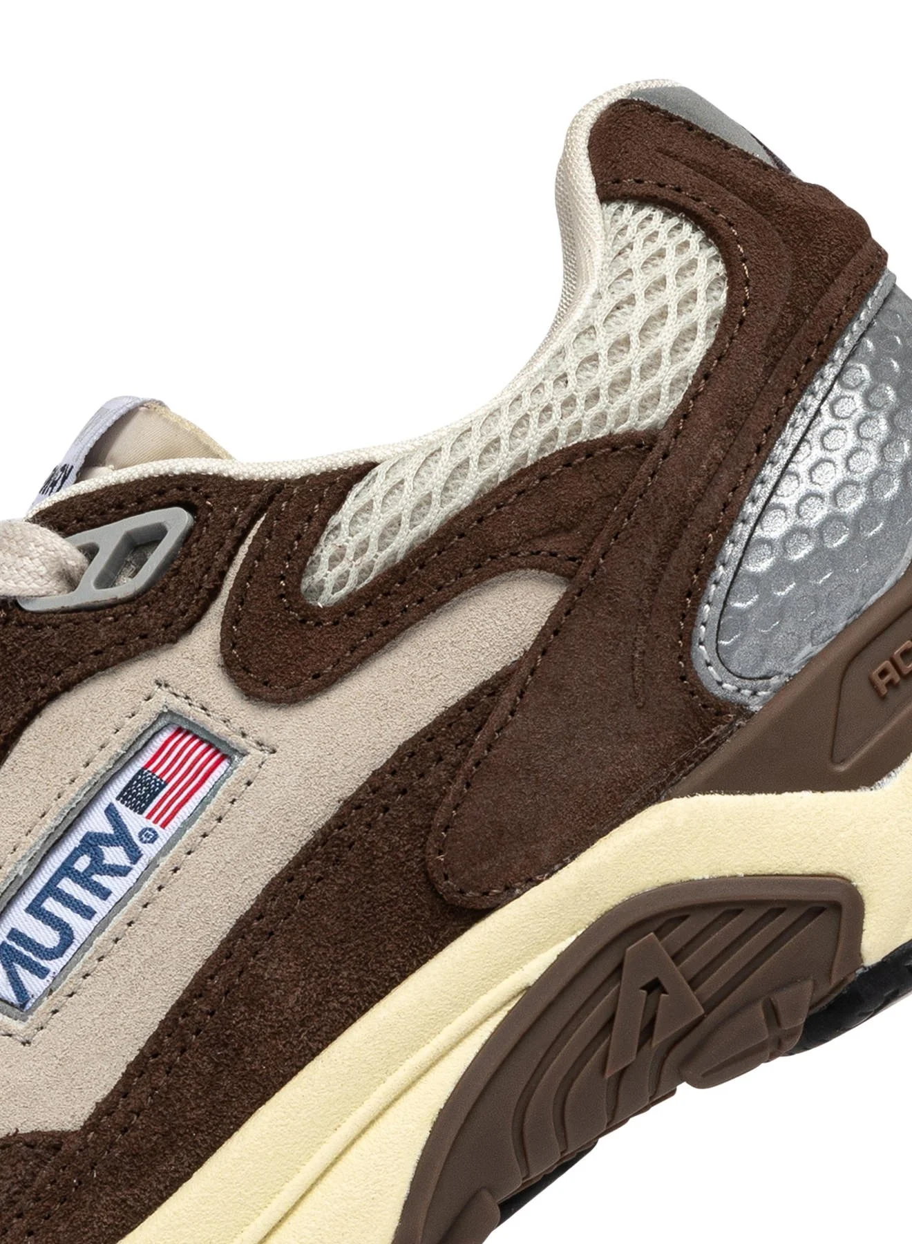 Autry - Hyperway Suede Bico Mesh SA03 - Sand