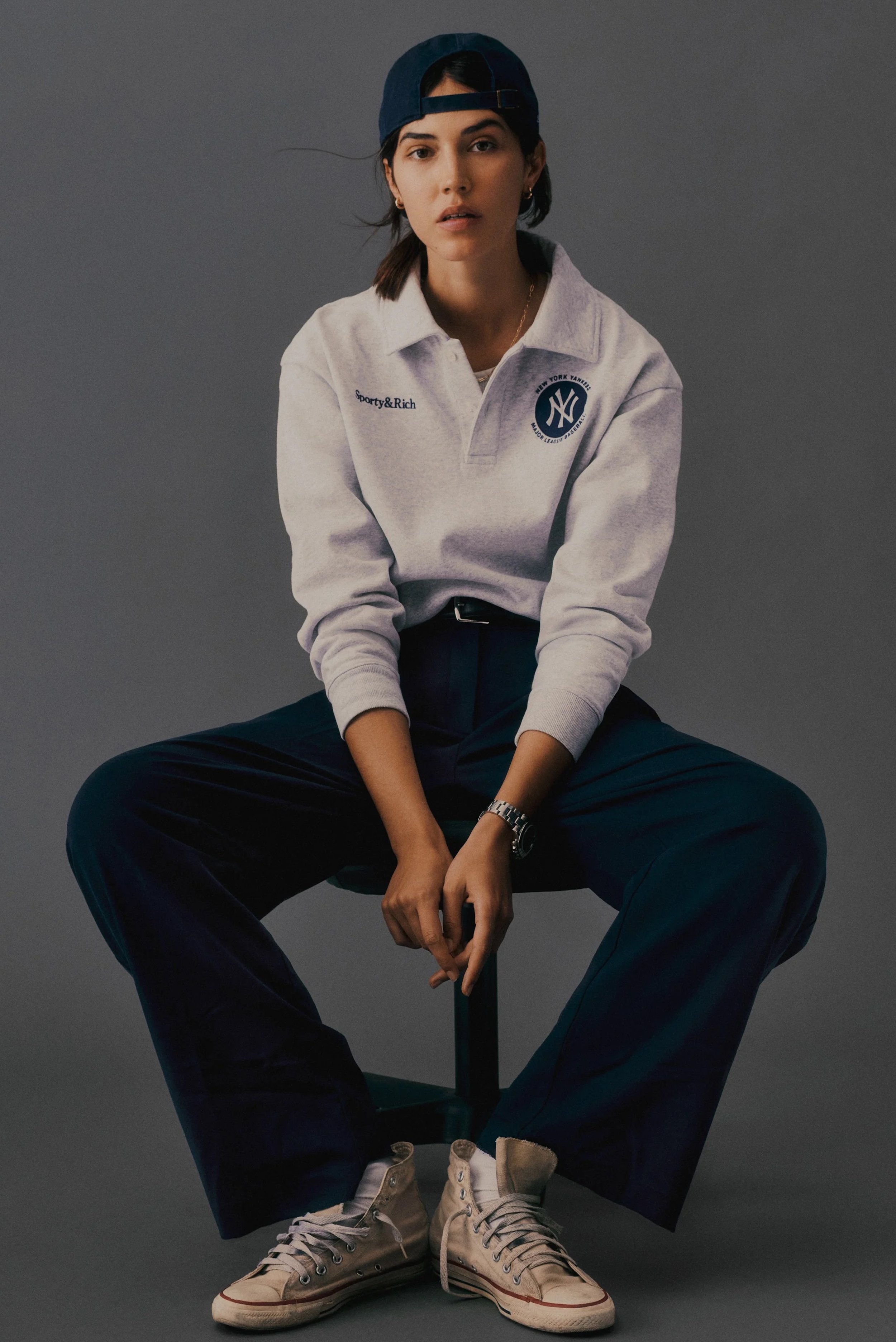 Sporty&Rich - Major League Polo - Heather Grey