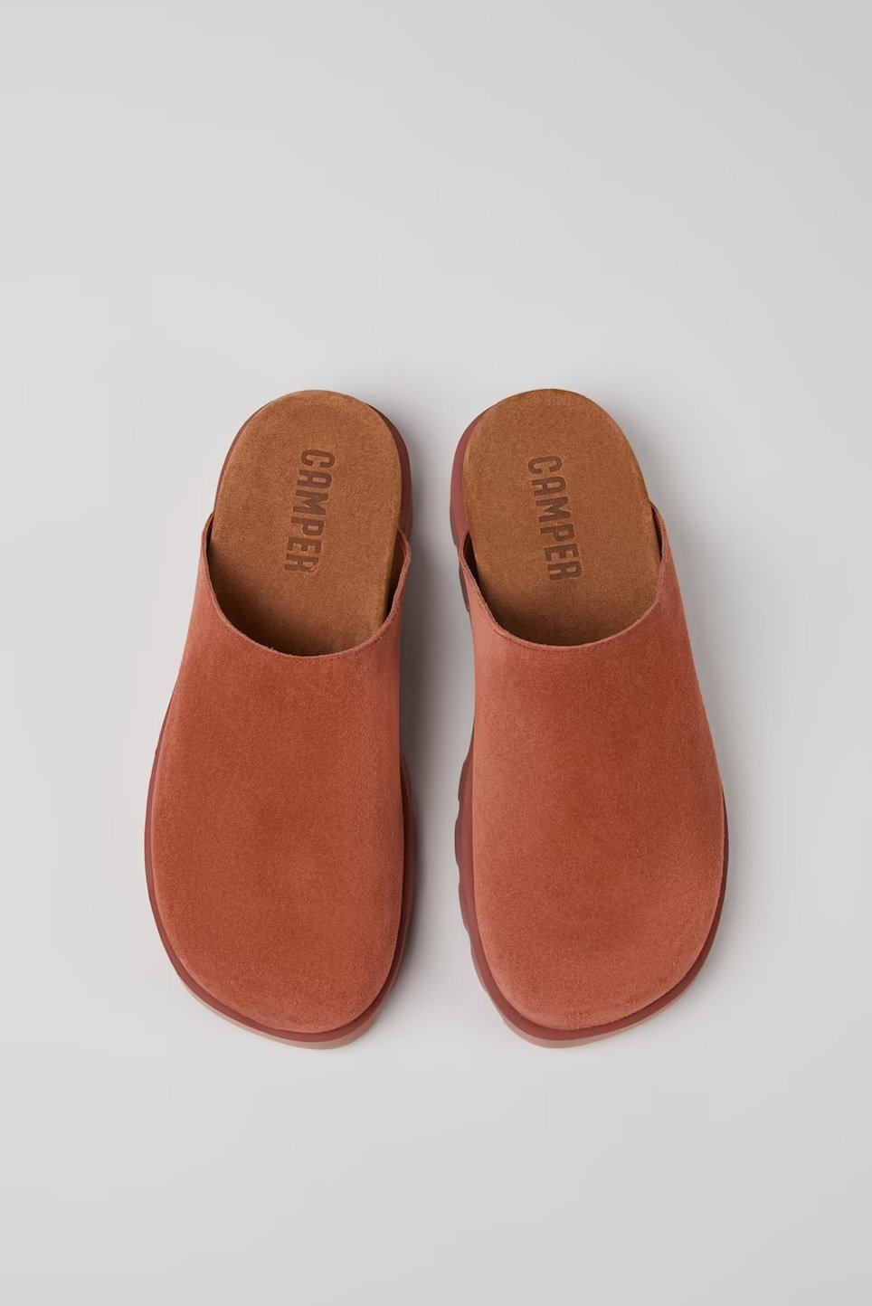 Camper - Brutus Suede Mules - Aragon