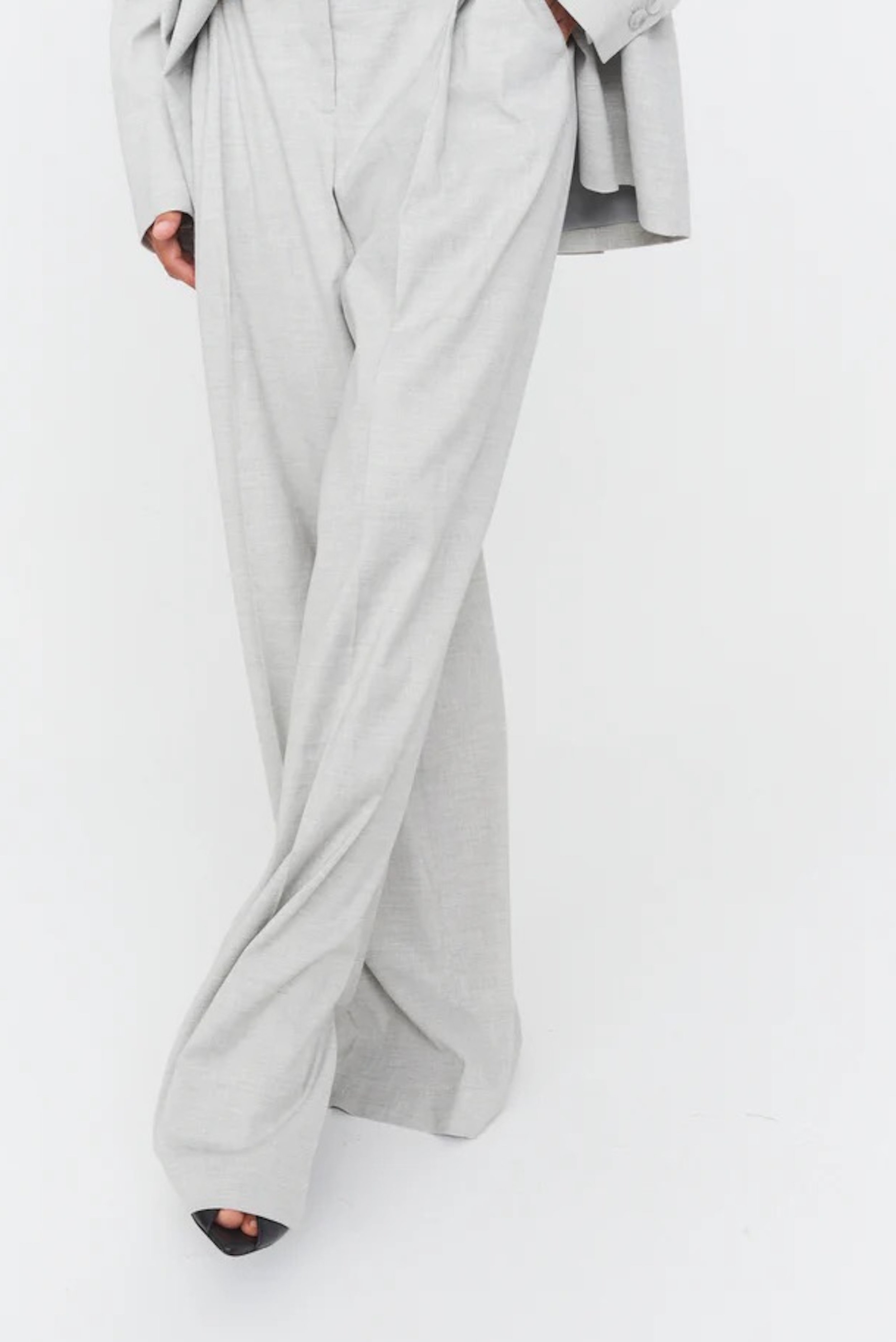 The Garment - Gabriel Wide Pant - Light Grey