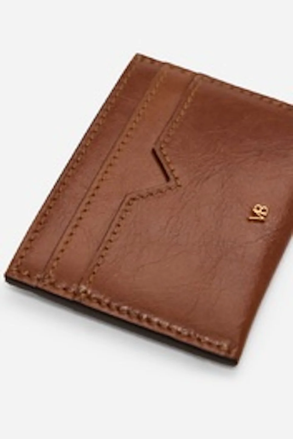 Vanessa Bruno - Porte-Cartes En Cuir- Havane