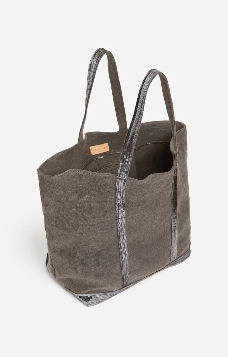 Vanessa Bruno - Cabas L Zippé Lin - Granit