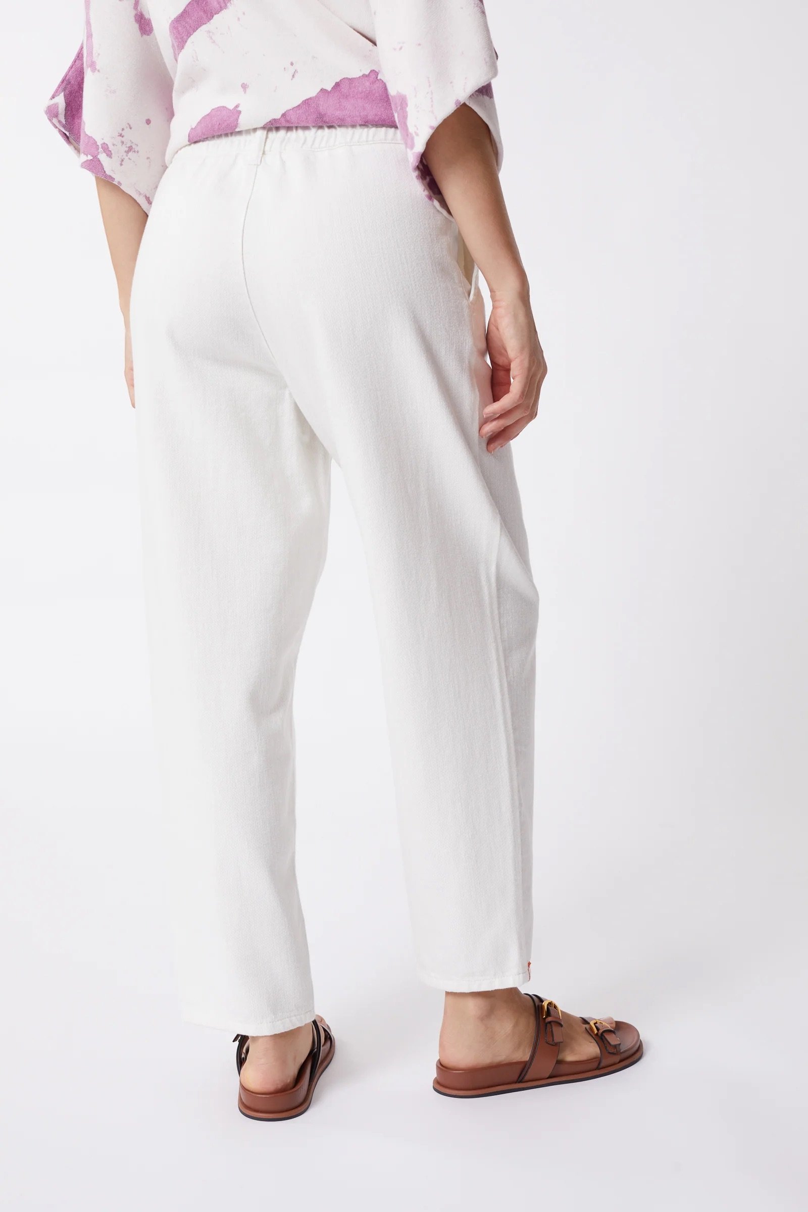 Maevy - Pantalon Victoria Boule - Off White