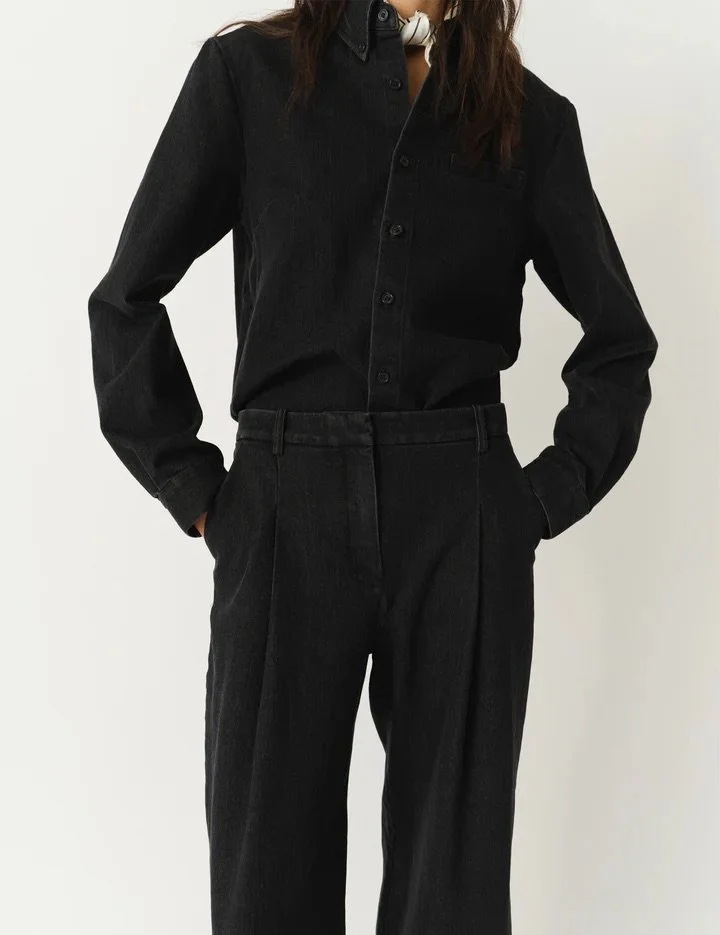 The Garment - Merci Anagram Pant - Black Denim