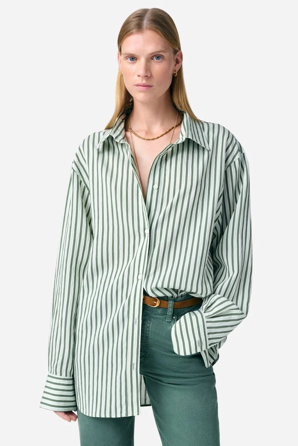 Vanessa Bruno - Chemise Georges - Rayée Vert