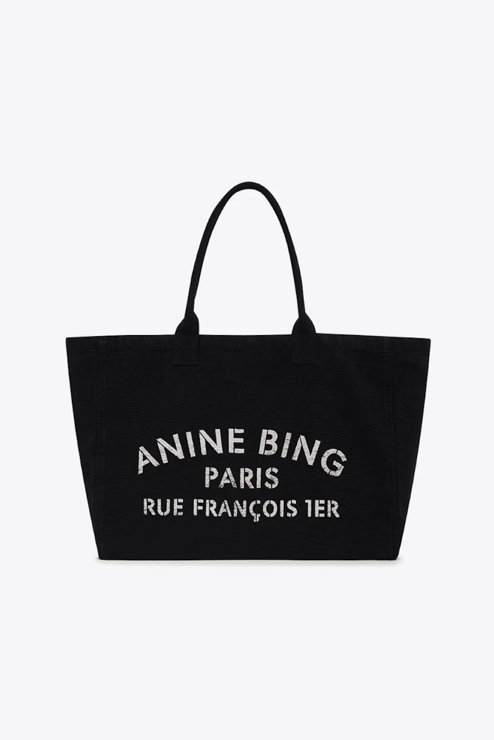 Anine Bing - Leo Canva Tote - Black