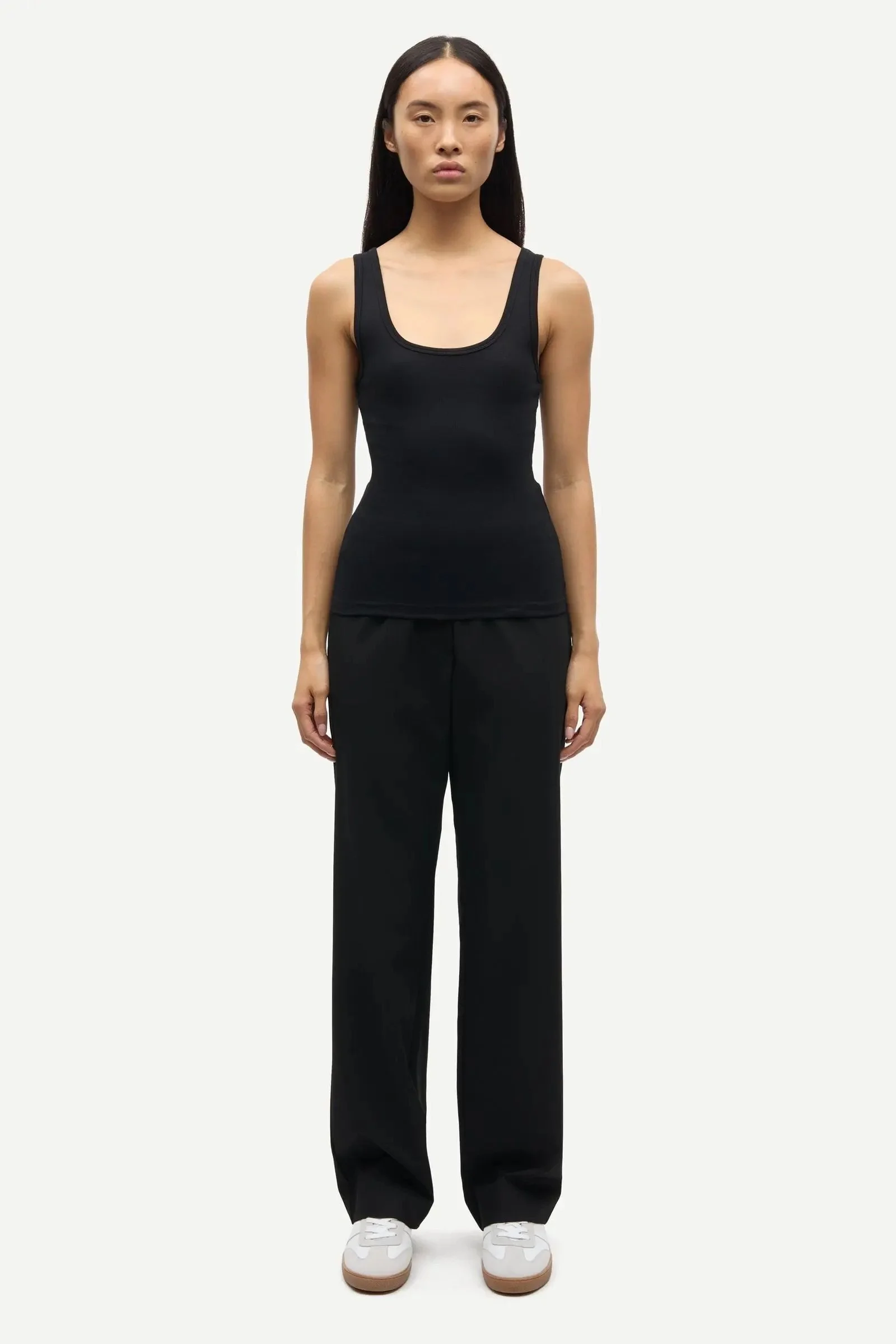 Samsøe - Hoys straight trousers - Black