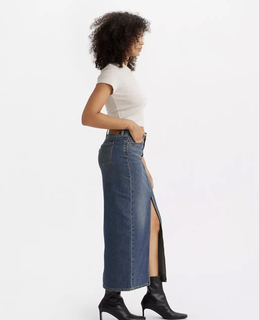 Levi's - Ankle Column Skirt - Wave Hello