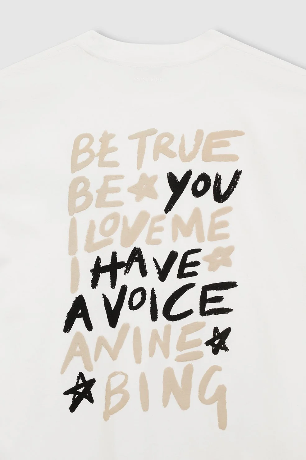 Anine Bing - Walker Tee Empowerment - Ivory