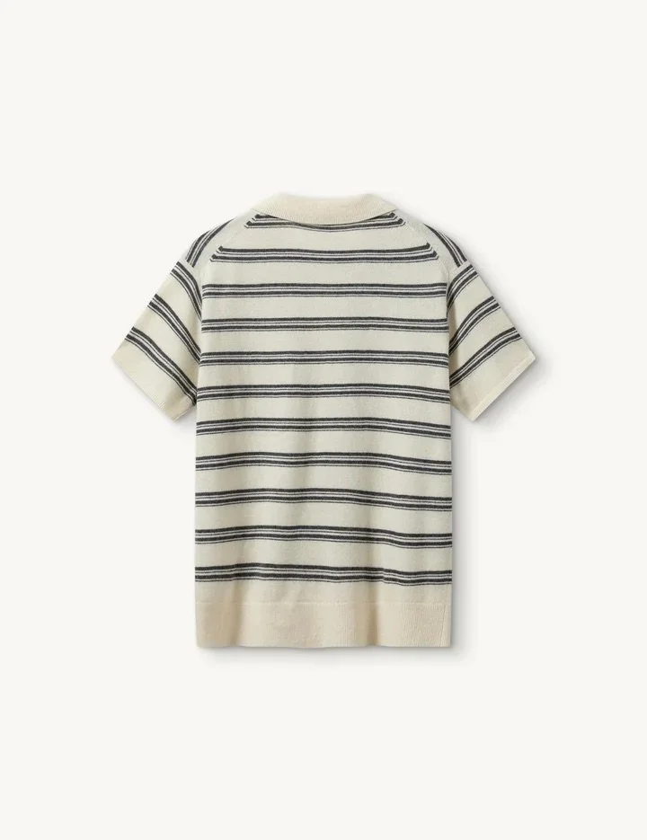 The Garment - Como Dad Polo - Cream Grey