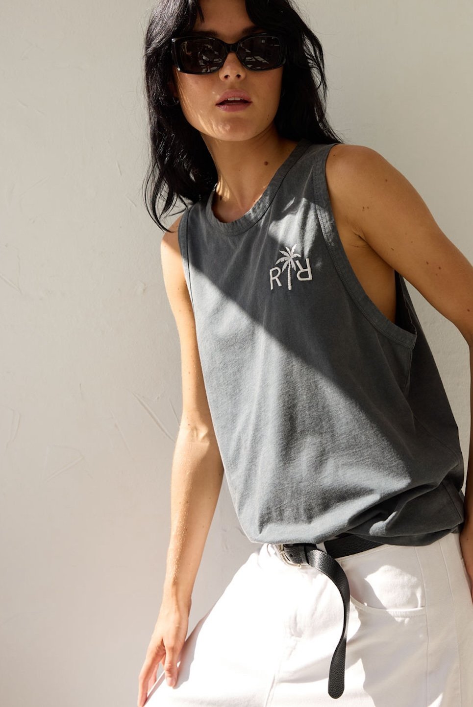 Raiine - Haney Tank - Vintage Grey