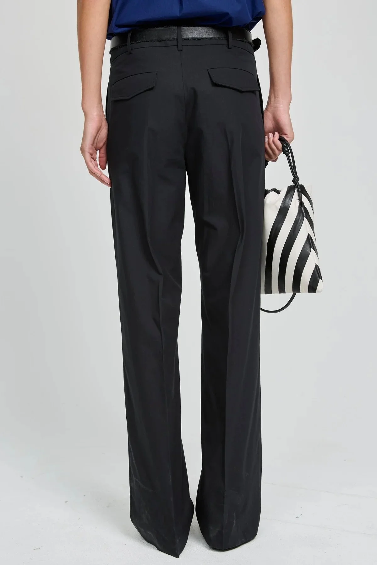 Laurence Bras - Pantalon Fleuve Plis - Black