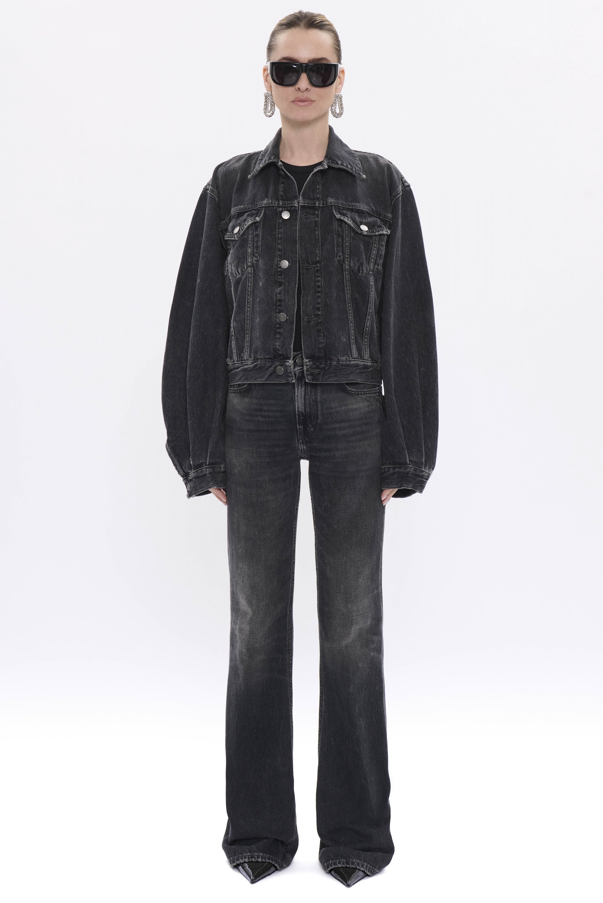 Haikure - Simon Jacket - Black Wash