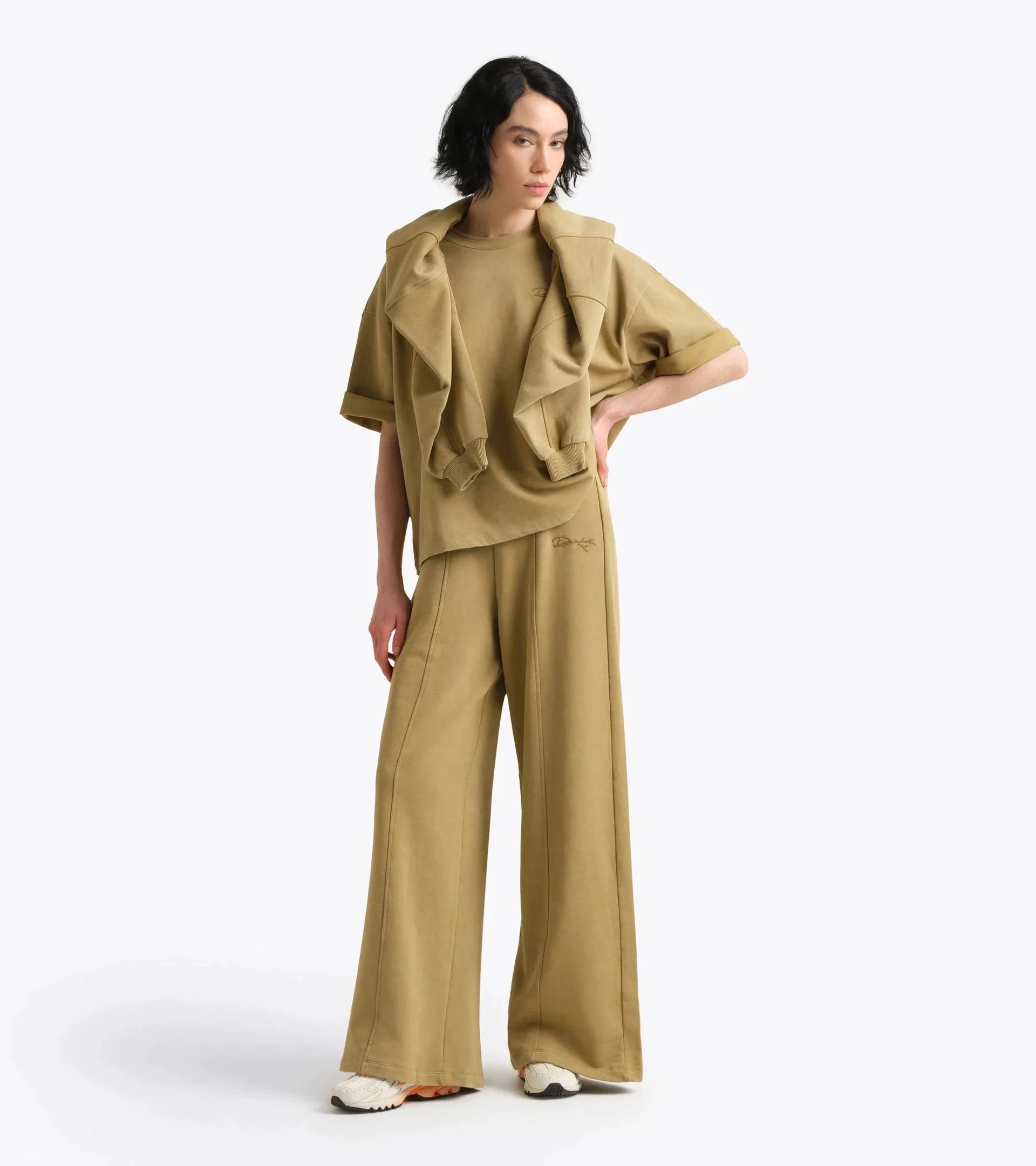 Diadora - L. Flare Pant Avenue Lab - Khaki