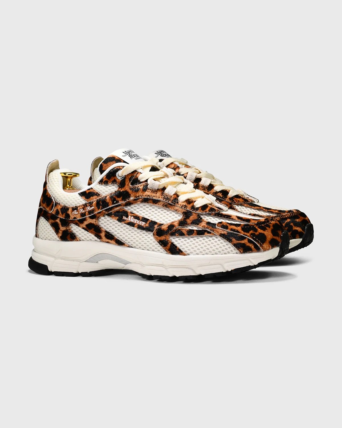 Mercer - Re-Run Off White - Leopard