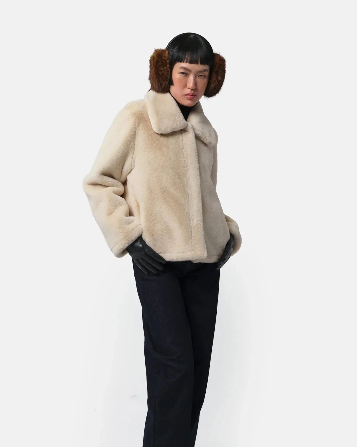 Apparis - Elis Coat - Latte