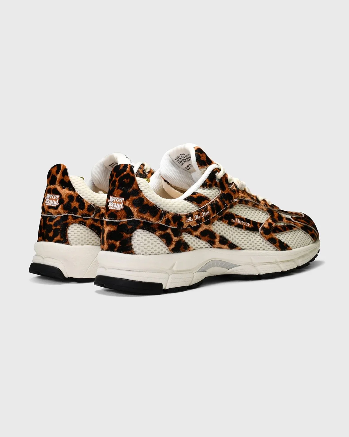 Mercer - Re-Run Off White - Leopard