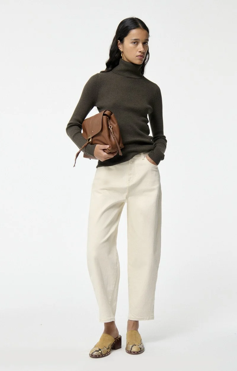 Vanessa Bruno - Col Roulé Fontenille - Kaki